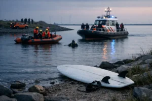 Dode surfer gevonden na zoekactie in Grevelingenmeer