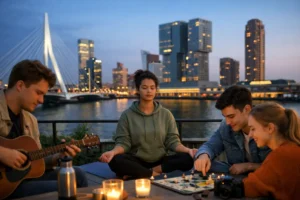 Veel jongeren in Rotterdam kiezen voor alternatieven naast het nachtleven