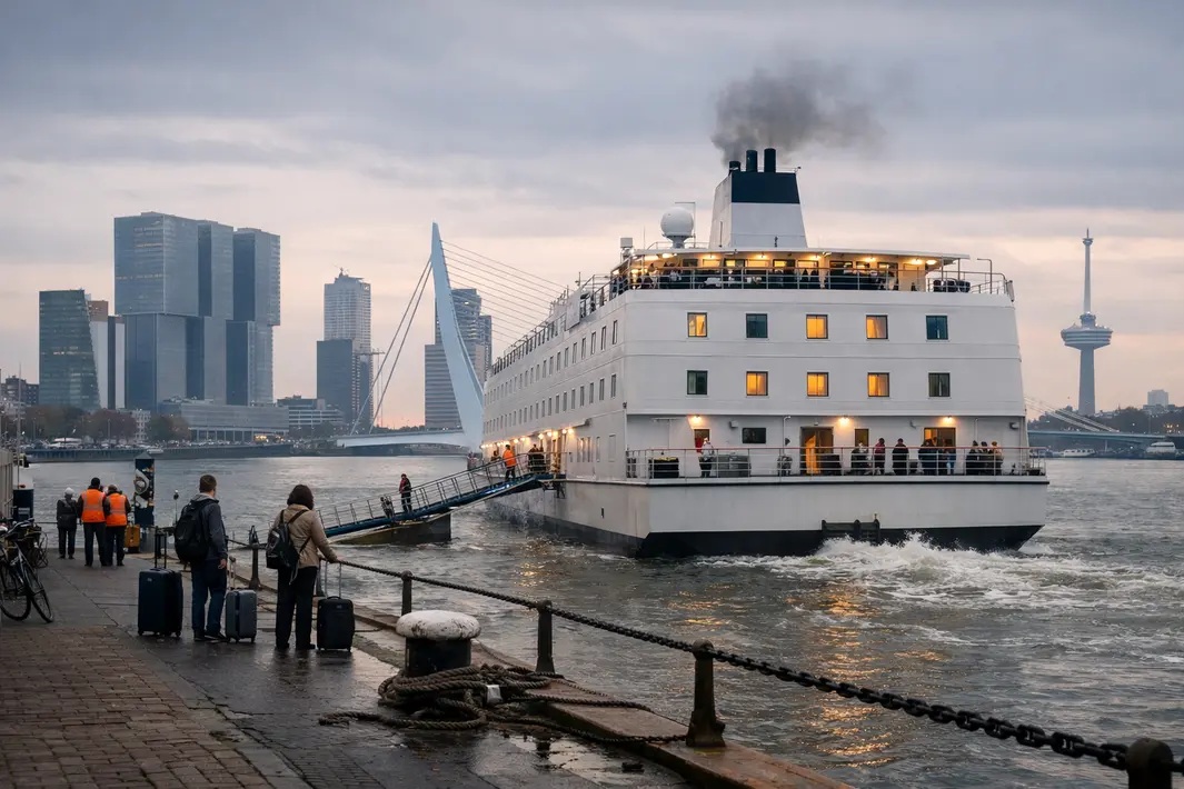 Vertrek opvangboot in Rotterdam nadert zonder duidelijk vervolgplan
