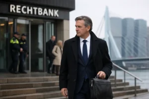 Voormalig advocaat verlaat rechtbank tijdens eigen zaak in Rotterdam