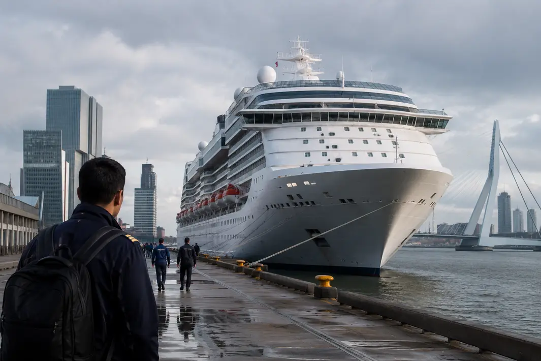 Cruiseschip met hantavirus aangemeerd in Rotterdam: wat betekent dit voor de bemanning?