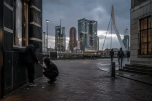 Drugsoverlast in Rotterdam centrum neemt toe zonder cameratoezicht