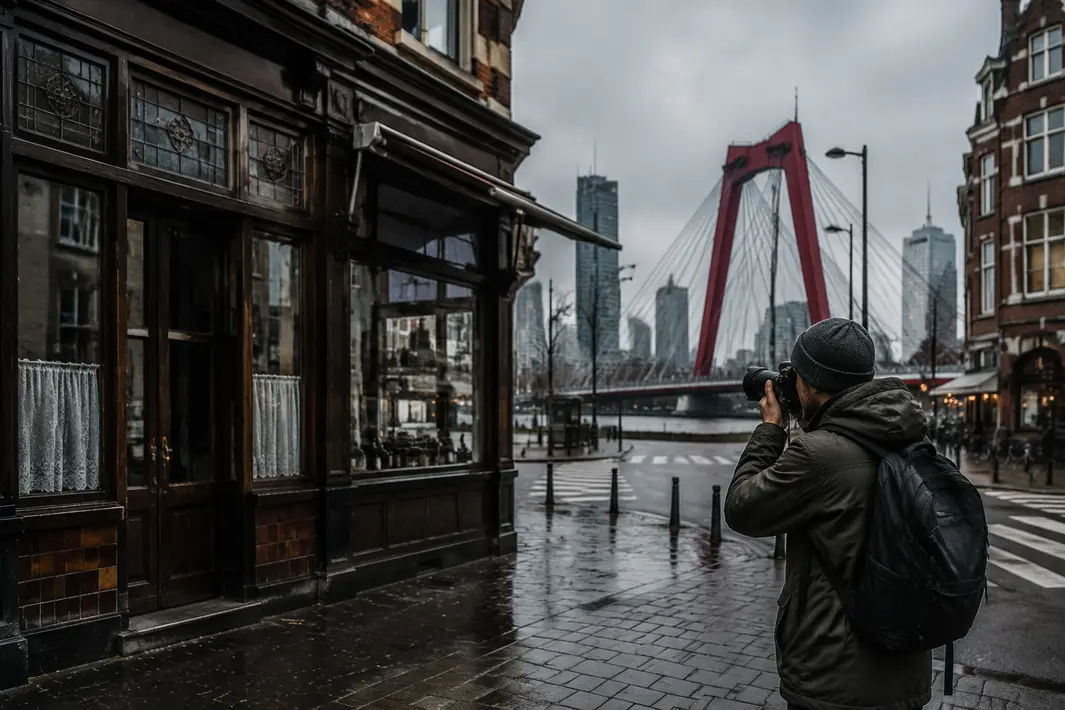 Fotograaf legt verdwijnende bruine kroegen in Rotterdam vast voor toekomst