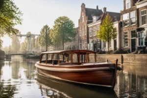 Historische spoelingschouw wordt rondvaartboot in Schiedam