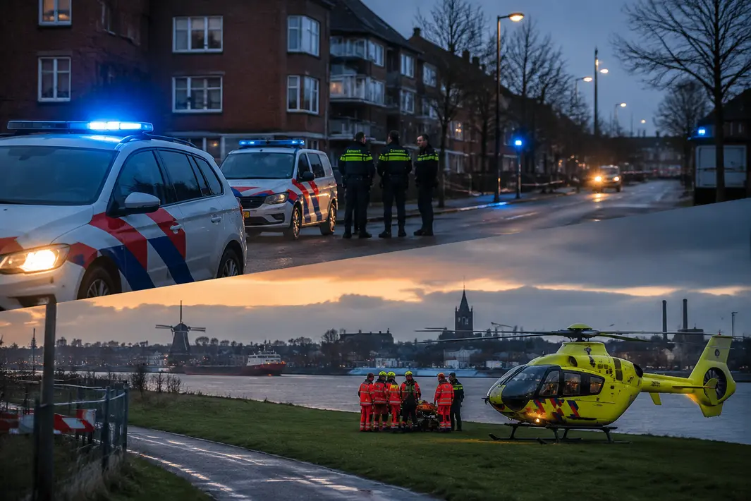 Incidenten in Schiebroek en Alblasserdam leiden tot politie- en traumateam inzet
