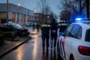Politie grijpt in na mislukte overval met vorm van dwang en crashincident