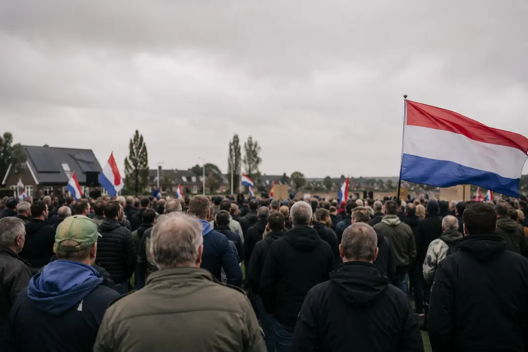 Protest tegen azc trekt ook deelnemers van ver buiten de regio