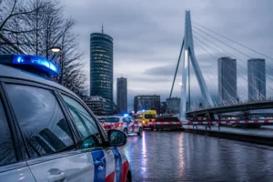 Tiener gewond bij steekincident, schoten gehoord in Rotterdam
