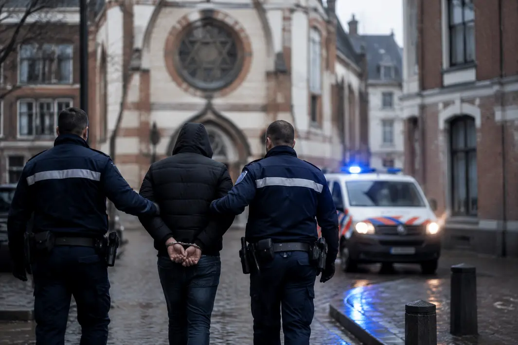 Verdachte aangehouden voor betrokkenheid bij aanslagen op Joodse instellingen in Nederland