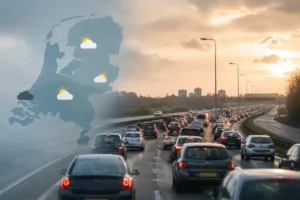 Verwachting van grote drukte in avondspits dag voor Hemelvaartsdag