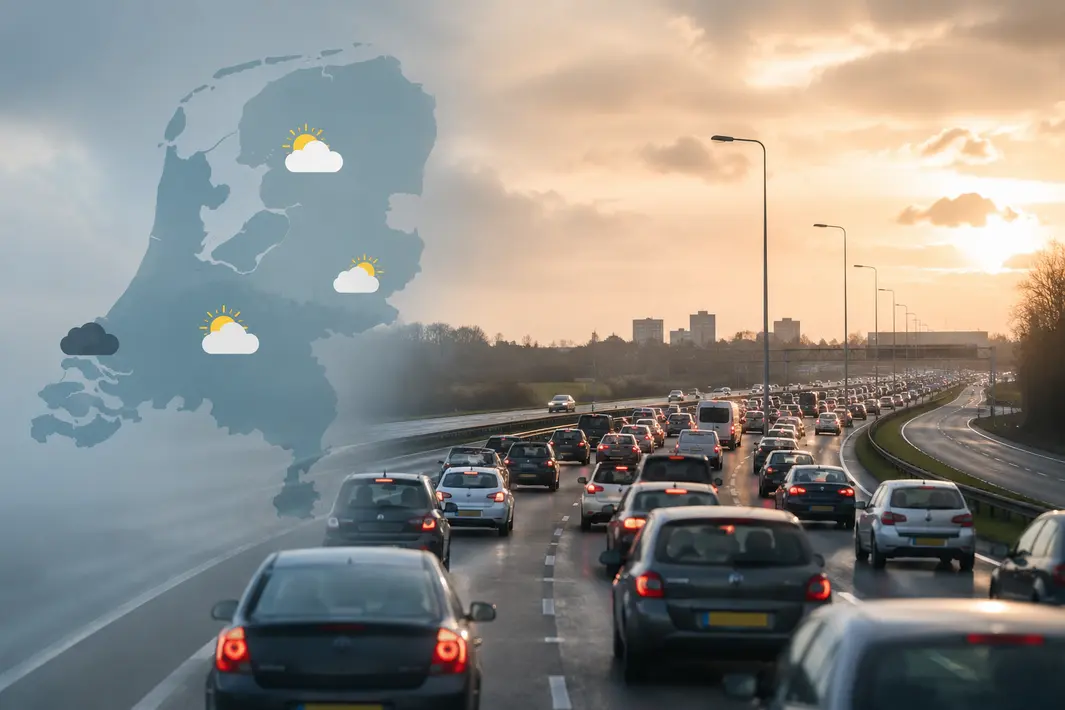 Verwachting van grote drukte in avondspits dag voor Hemelvaartsdag