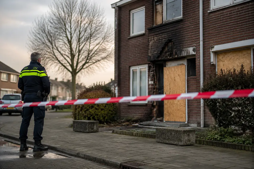 Woning in Spijkenisse met spoed gesloten na explosies ter bevordering van de veiligheid