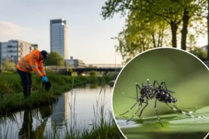 Aziatische tijgermug vastgesteld in Capelle aan den IJssel, bestrijding gestart