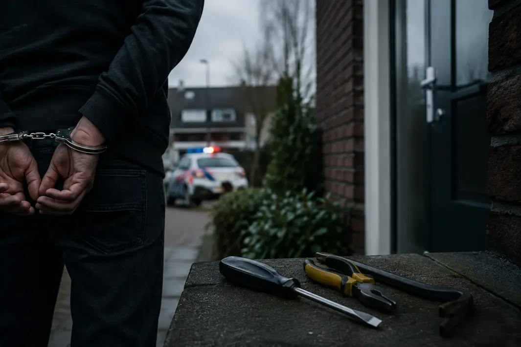 Man aangetroffen met gereedschap voor inbraak in Spijkenisse