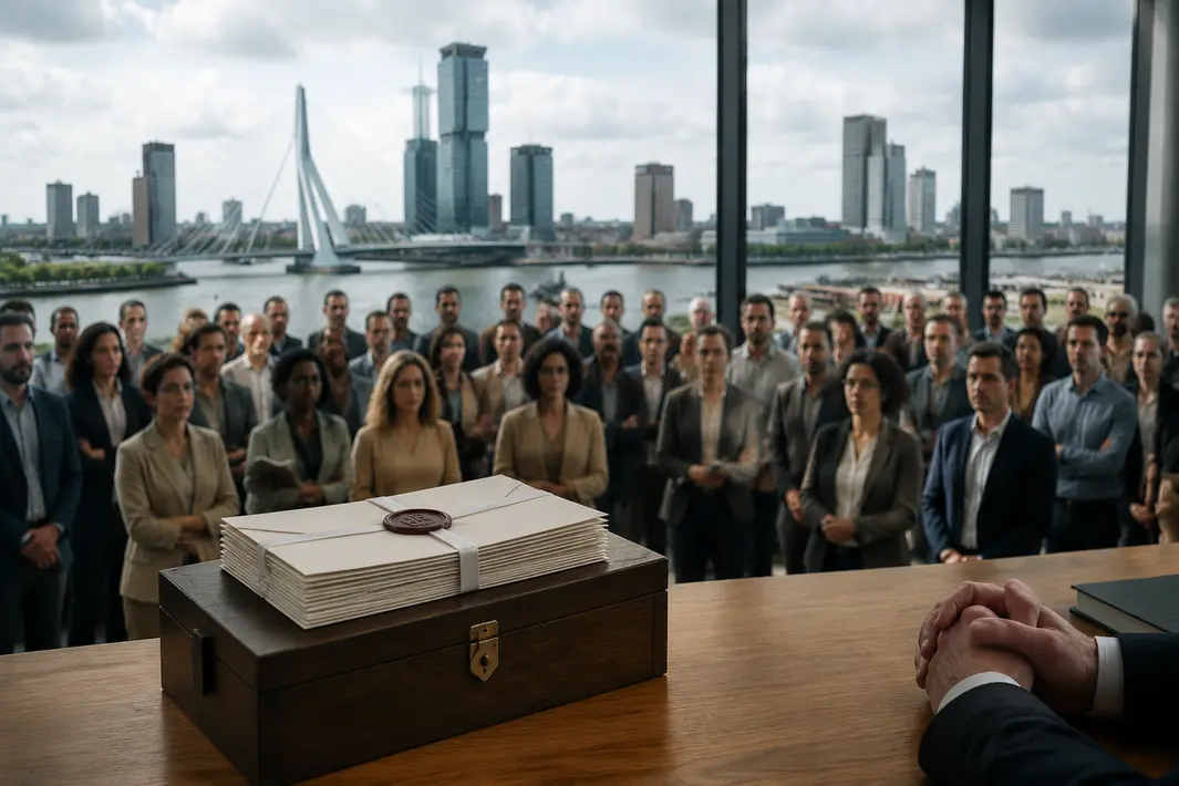 Meer dan 100 erfgenamen komen samen door onverwacht erfstuk in Rotterdam