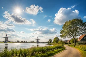 Rustig zomerweer met afwisseling tussen zon en wolken de komende dagen