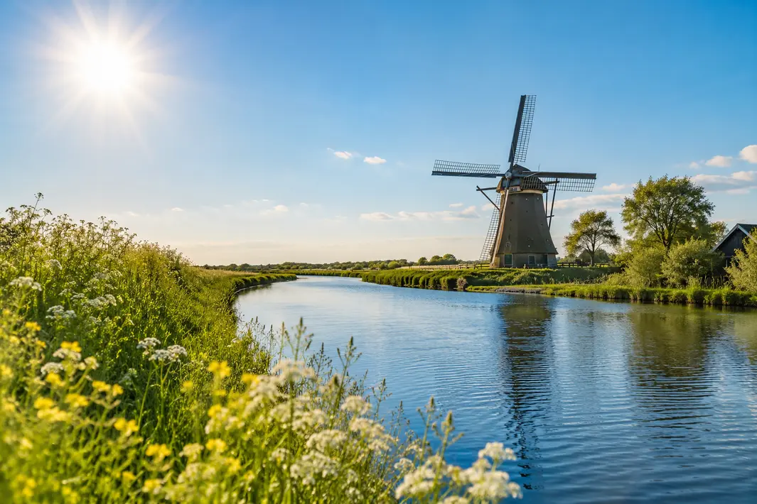Zonnig en droog weer voorspeld voor vandaag